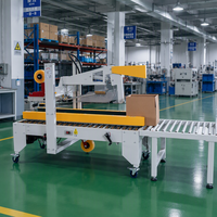Machine de scellage automatique de cartons électrique à haute précision contrôlée par PLC pour les applications alimentaires et de boissons