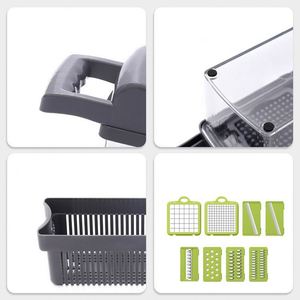 เครื่องหั่นผัก เครื่องตัดผัก เครื่องสไลด์ผัก เครื่องหั่นเต๋าผัก - Product Image 3