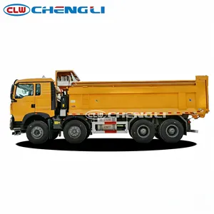 Camion benne basculante HOWO 8X4 directement de l'usine, 351-450 CV, benne personnalisée, 31-40 tonnes, camion benne basculante poids lourd - Product Image 6