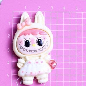 <span class=keywords><strong>Kawaii</strong></span> Brillant Grande Taille Forêt Elfe Dos Plat Décorations Résine Tribal Leader Charmes Junk Phone Case Miroir Cheveux Accessoires - Product Image 4