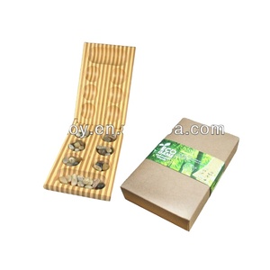 Plateau de jeu en bois, pierre, africain, de voyage, nouvelle collection - Product Image 2