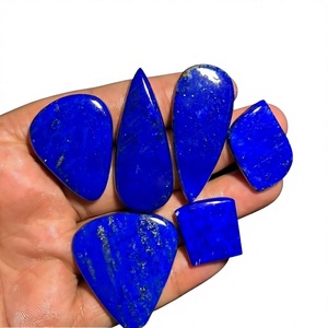 High Quality Natural <b>Lapis</b> <b>Lazuli</b> Cabochon Gemstone Blue Color Various Shapes FAIJAN GEMS Rajasthan Third Party Appraised - Product Image 1