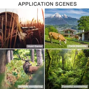 Wild Hunting 4G LTE Trail Camera SIM Wireless 940 senza bagliore visione notturna verde mimetico pannello solare con sensore di elemento CMOS - Product Image 6
