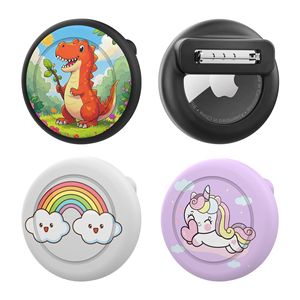 Custodia protettiva in Silicone con inseguitore GPS invisibile porta Airtag per bambini piccoli anziani telefoni cellulari - Product Image 6