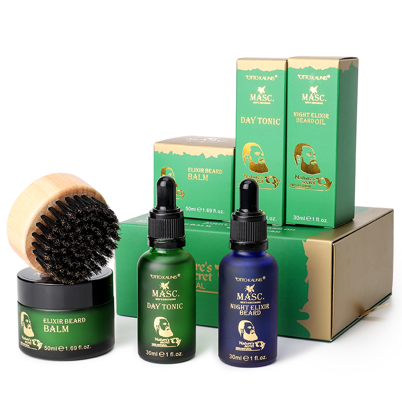 Новинка 2022, увлажняющий набор для бороды ши для мужчин | Средство для мытья бороды | Бальзам | Масло | Кондиционер | Набор для ухода