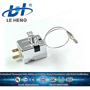 <span class=keywords><strong>Thermostat</strong></span> WHD-320H 50-320 <span class=keywords><strong>degrés</strong></span>, régulateur de température rotatif réglable pour appareils électriques, friteuses et fours - Product Image 4