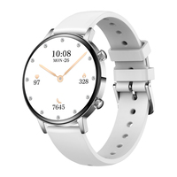 Montre connectée pour homme MK96, assistant vocal IA, fitness, étanche IP68, gel de silice, télécommande, BT, rappel de messages SNS, santé