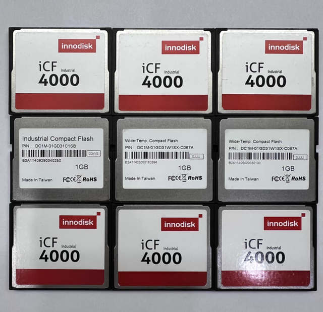 Original INNODISK ICF 4000 ICF 9000 CF Card 1gb 2gb 4gb 8G Industrial Grade SLC Wide Temperature CF Memory Card
