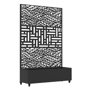 <span class=keywords><strong>Support</strong></span> <span class=keywords><strong>à</strong></span> fleurs décoratif d'extérieur, cloison d'extérieur, écran métallique, jardinière <span class=keywords><strong>à</strong></span> <span class=keywords><strong>roulettes</strong></span>, rainure de plantation <span class=keywords><strong>pour</strong></span> jardinage d'extérieur - Product Image 6