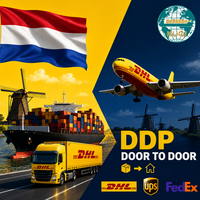 Transitaire DDP Pays-Bas Chine vers États-Unis Europe Royaume-Uni Fret maritime pas cher vers les Pays-Bas Agent de transport porte-à-porte LCL