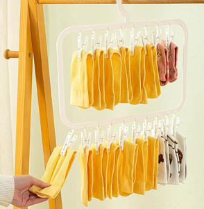 Étagère de séchage multifonctionnelle détachable pour la maison, étagère de rangement, gain de place, chaussettes, sous-vêtements, serviette pour bébé - Product Image 6