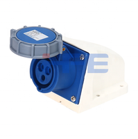 Prise murale industrielle HFE 220V 16A 3 broches IP67 avec multiprise