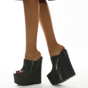 Nouvelles tongs tendance <span class=keywords><strong>euro</strong></span>-américaines 2024, talons hauts de 16 cm - Product Image 5