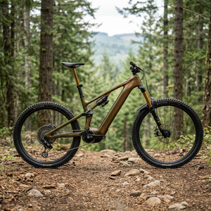 VTT à suspension intégrale, cadre en alliage d'aluminium de 27,5 pouces, frein à disque, 12 vitesses, tout-terrain, design double amortisseur - Product Image 3