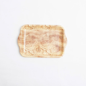 Madera de servir de plástico bandeja de comida - Product Image 6