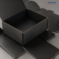 Boîtes d'expédition rigides en carton ondulé brun personnalisées avec logo imprimé, fermeture magnétique, poignée, revêtement UV, écologiques et recyclables