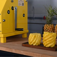 Handbediende Ananasschiller Voor Restaurants Voedingswinkels Nieuwe Staat Fruitgroente Schilmachine Voor Landbouwbedrijven