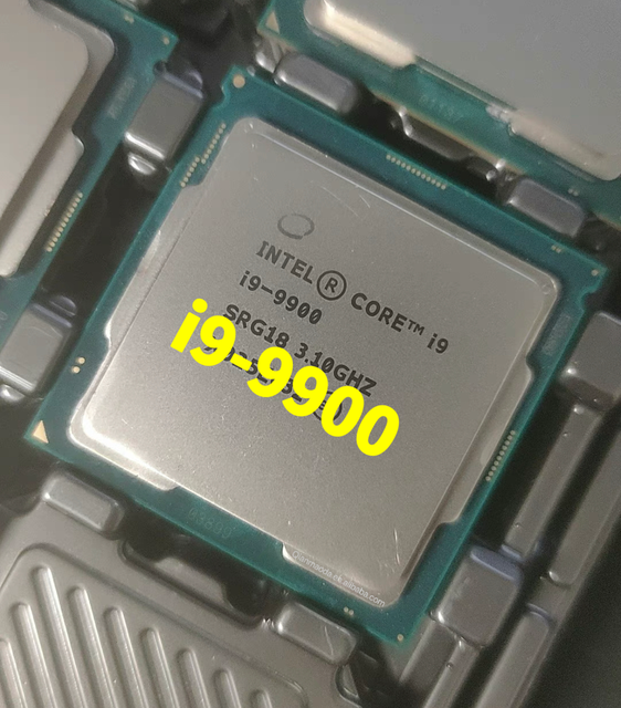Core I9 9000 Series I9 9900 9900K 9900KF Processor for Desktop Computer Tray PC Used Cpus LGA1151 Socket Motherboard