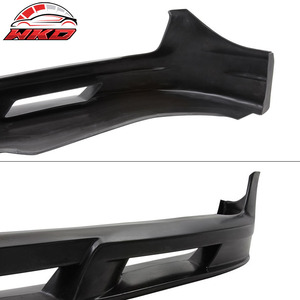 เหมาะสำหรับ BMW ซีรีส์ 7 รุ่น F01 F02 ปี 2009-2012 สไตล์ B7 ชุดแต่งกันชนหน้า สีดำดิบ - Product Image 4