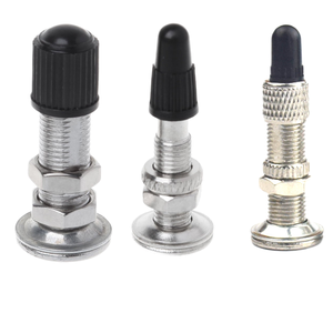 Juego de Válvulas para Bicicleta de Aleación de Zinc Hengtu |   Opciones Schrader/<span class=keywords><strong>Presta</strong></span>/Dun, 10g Ultraligero, 31*14.5mm para MTB - Product Image 1