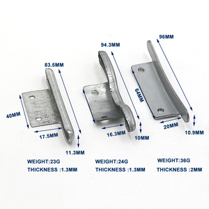 Chiusura per chiusura a rullo/sigillatura per porta avvolgibile zincato - Product Image 3