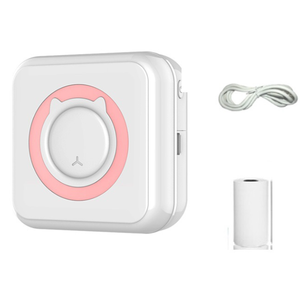 Stampante Termica Portatile Tascabile C15 Wireless BT 203DPI per Foto, Etichette, Promemoria e Stampa di Domande Errate con Cavo USB - Product Image 1