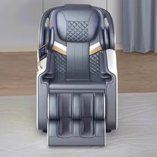 <b>Smart</b> Massage Chair S-Shaped Rail Full Body 3D Robotic Arm Bluetooth Voice Control Home Use - Product Image 5