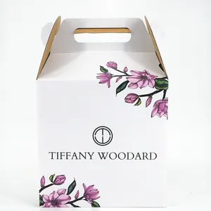 Recycle paper box for Flower wrapping paper Packaging supplier Flower Wrapping box cardboard custom paper gift box for flower