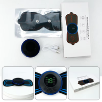 Masajeador EMS Portátil de Cuerpo Completo ABS con Múltiples Modos, Actúa en Grupos Musculares de Piernas, Brazos y Cintura