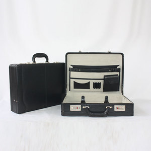 Conception classique et professionnel pour les hommes <span class=keywords><strong>d</strong></span>'affaires et les avocats en cuir porte-documents - Product Image 1
