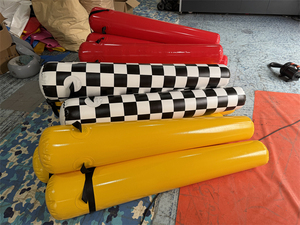 Personalizado Durable PVC inflable largo agua piscina carril marcador <span class=keywords><strong>boya</strong></span> pontones tubos para Waterpark línea de natación - Product Image 5