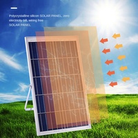Plafonnier solaire direct d'usine avec télécommande Lampe solaire pour intérieur Lumière solaire d'intérieur Maison