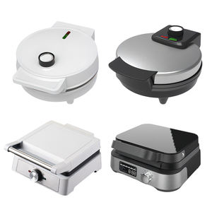 เครื่องทำวาฟเฟิลมินิไฟฟ้า เครื่องทำวาฟเฟิลสำหรับเด็ก ด้ามจับเย็นมือ แผ่นเคลือบกันติด วาฟเฟิลมินิยอดนิยมในครอบครัว - Product Image 5