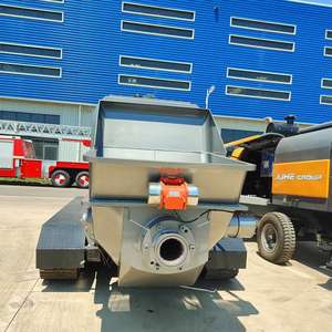 Fabricant de tout-terrain flexible avec composants de moteur et de moteur principaux DHBTL60 13 132 Remorque à chenilles Pompe à béton - Product Image 5