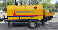 SDDOM Offre Spéciale portable mobile diesel électrique pompe à béton remorque