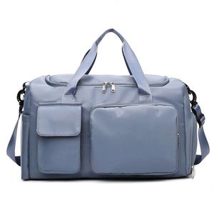Sac de sport de haute qualité, imperméable, grande capacité, sac de rangement, sac à chaussures, impression de logo, bagage pliable, sac de voyage - Product Image 3