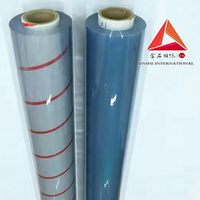 Film souple en PVC super transparent, feuille de PVC flexible transparente, rouleau de plastique