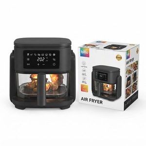 ANBOLIFE OEM y ODM 2 en 1 Freidora de Aire y Parrilla de Vidrio de 5L No Tóxica, Libre de PFAS, con Pantalla Táctil LED Digital, Función de Precalentamiento y Mantenimiento de Temperatura - Product Image 3