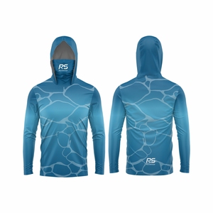 Camiseta de Pesca con Sublimación Total, Diseño Personalizado, Sin Decoloración, Poliéster de Secado Rápido, UPF 50, Calidad de Torneo - Product Image 4