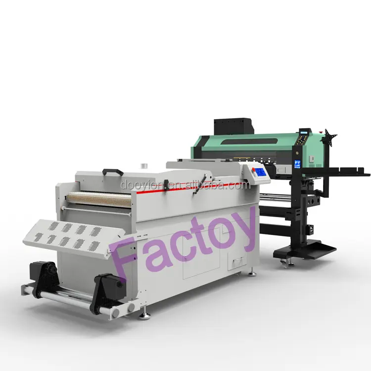 beliebtes produkt zuverlässiger dtf-drucker 60 cm dooyion wärmeübertragung pet dtf a1 direkt auf folie drucker 2 köpfe 60 cm für t-shirts