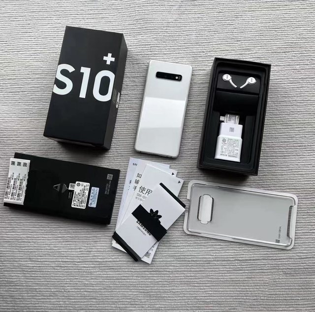 Original S10 Plus Octa Core 6.3 FHD AMOLED 5G LTE/WiFi Android 14 Smartphone 128/256GB 48MP Camera Fingerprint NFC Dual SIM Face
