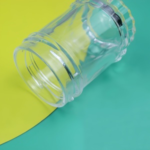 Gran oferta de <span class=keywords><strong>tarro</strong></span> de miel de forma redonda de 75ml de alta calidad, tarros de vidrio de embalaje de Nido de Pájaro vacío transparente con tapón de rosca - Product Image 4