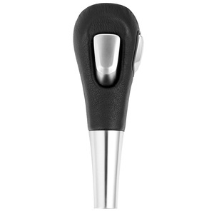 Levier de vitesses automatique Buick Gl8, bouton de levier de vitesses en cuir argenté, accessoire ergonomique pour voiture - Product Image 5
