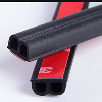 Caoutchouc de porte de voiture en forme de B bande de joint en mousse conception universelle
