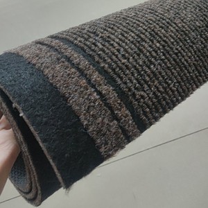 Tappeto Runner in poliestere a righe con supporto in PVC per bambini Design in stile per porta esterna con tessuto a mano - Product Image 3