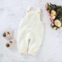 Ensemble de vêtements décontractés pour bébé, automne, motif floral, coton, 3 pièces, avec manteau tricoté, barboteuse, chapeau, unisexe