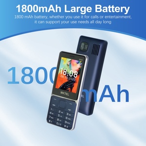 Teléfono Móvil Sencillo para Personas Mayores de 2.8 Pulgadas, Triple SIM, Teclado QWERTY, Reproductor MP3/MP4, Pantalla TFT, Batería de 1800 mAh, Radio FM Inalámbrica - Product Image 3