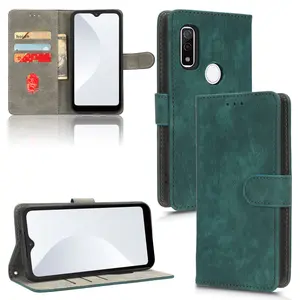 Camera Protection Leather Case RFID Blocking Card Holder Case for Fujitsu Arrows WE F-51B/Arrows BZ03/WE FCG01 Leather Case