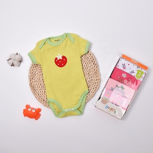 Usine Fournir Directement <span class=keywords><strong>Pas</strong></span> <span class=keywords><strong>Cher</strong></span> Mignon Motif Plaine Bébé Barboteuses Vêtements Tricotés - Product Image 4