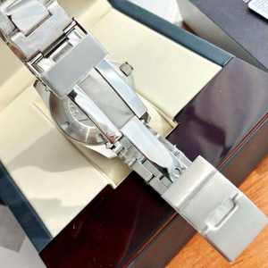 2025 montre mécanique pour hommes de haute qualité avec bracelet en acier et cadran bleu montre mécanique de plongée pour hommes - Product Image 6